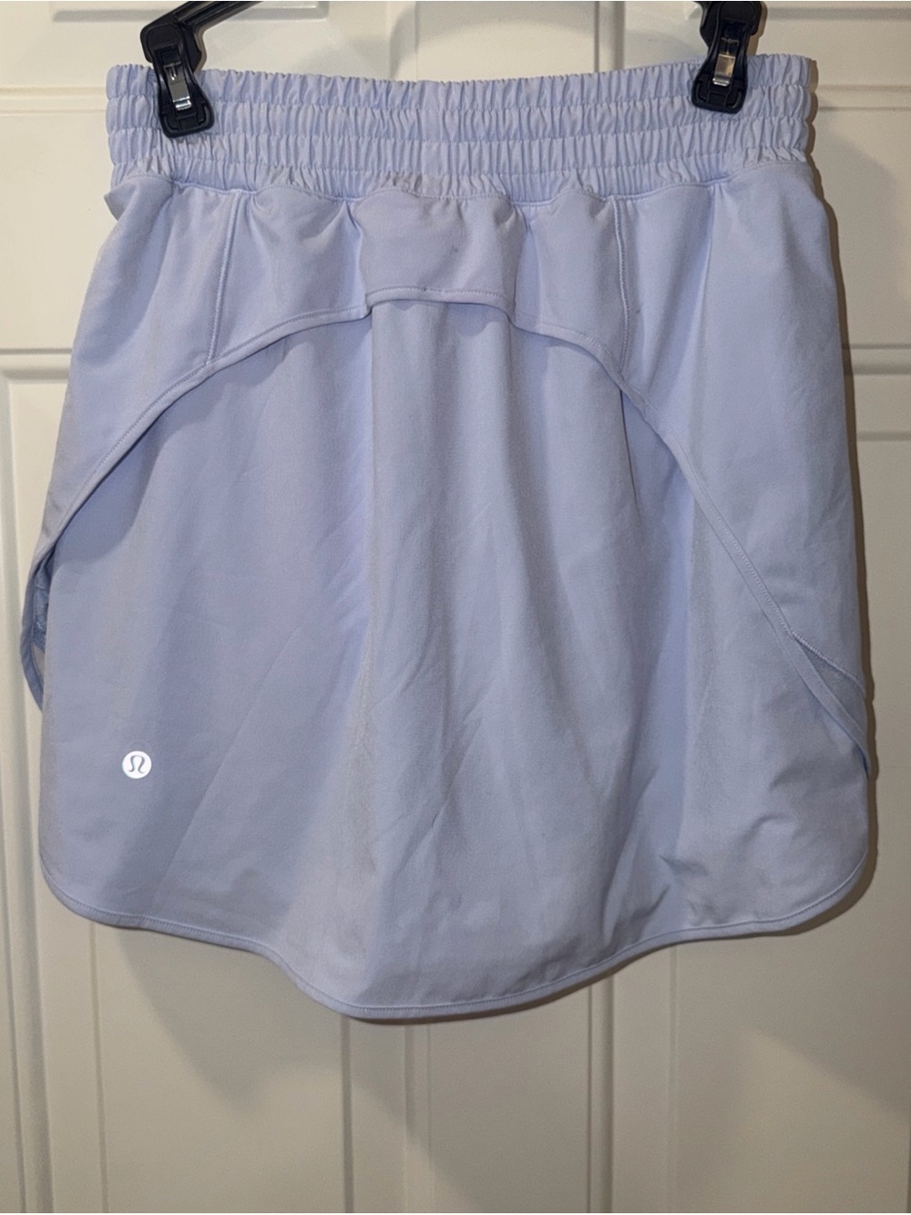 Lululemon Hotty Hot High-Rise Skirt  Tennis Skirt Pastel Blue Size 6 - Picture 2 of 4